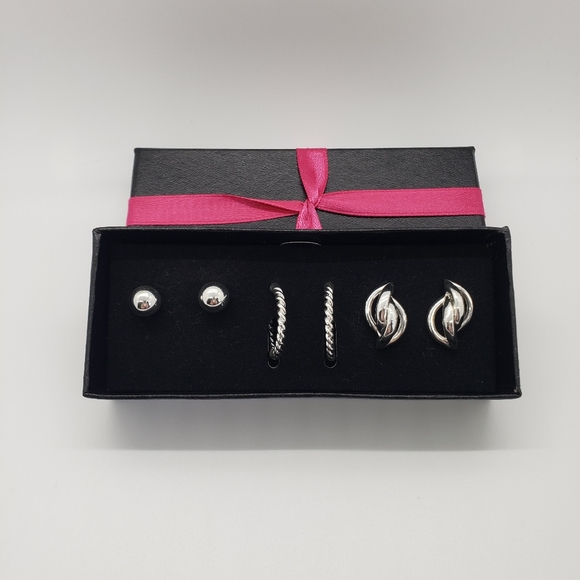 Avon Jewelry - Avon Instant Class 3 Pair Earring Gift Set